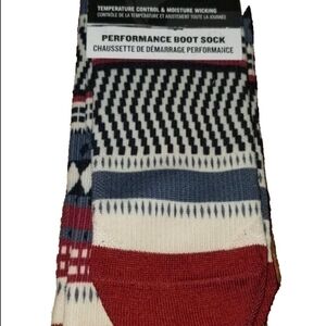 HOOey Western Action Sports Performance Baja Multi Boot Socks -  Mens M 6-8 NWT